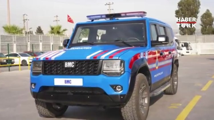 Jandarma Genel Komutanlığı'nın yerli SUV aracı ilk kez ortaya çıktı