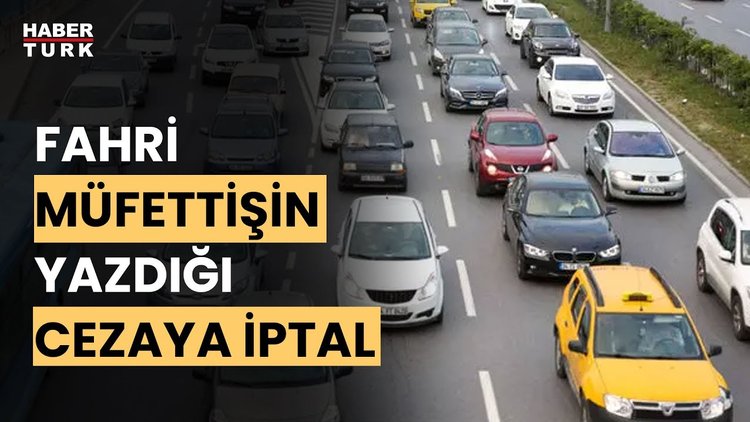 Trafik cezasına &#039;&#039;delil yok&#039;&#039; iptali