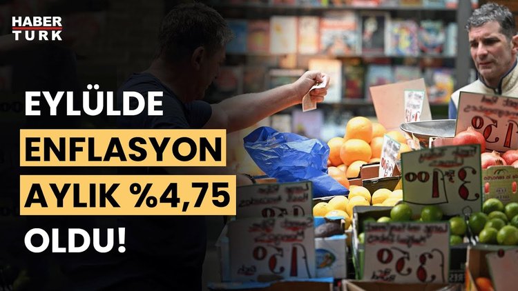 Son Dakika! Eylül ayı enflasyonu açıklandı!