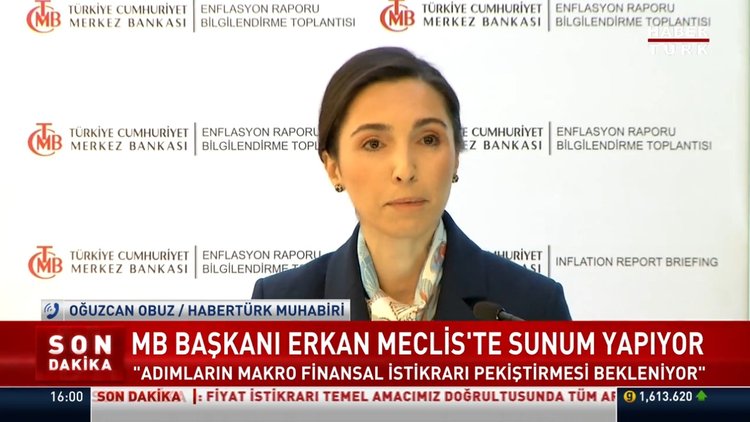 TCMB Başkanı Erkan: Rezerv birikimi döviz kuru istikrarını destekliyor