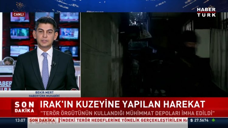 Irak'ın kuzeyine hava harekatı!