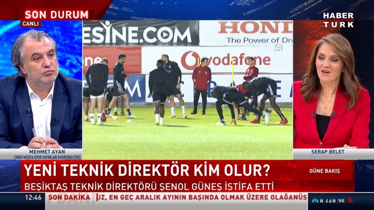 Beşiktaş'ta Şenol Güneş istifa etti
