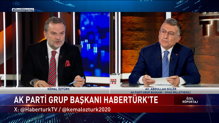 Özel Röportaj - 10 Ekim 2023 (TBMM AK Parti Grup Başkanı Av. Abdullah Güler Habertürk&#039;te)
