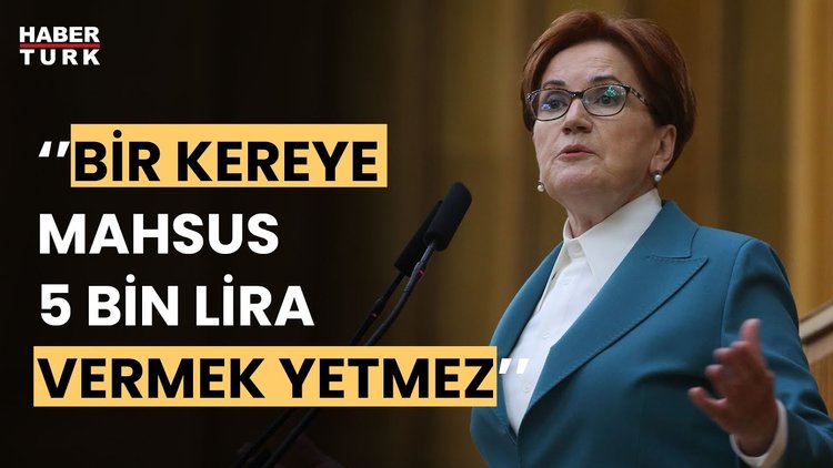 Akşener: Gazze'de yaşananlar terördür
