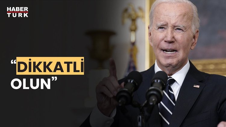 Joe Biden'dan İran'a uyarı!