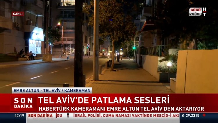 Tel Aviv'e roket saldırısı