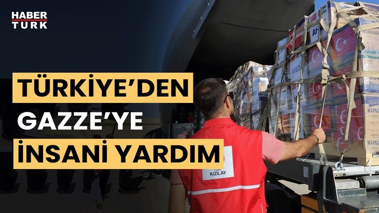 Türkiye&#039;den Gazzeli siviller için insanı yardım