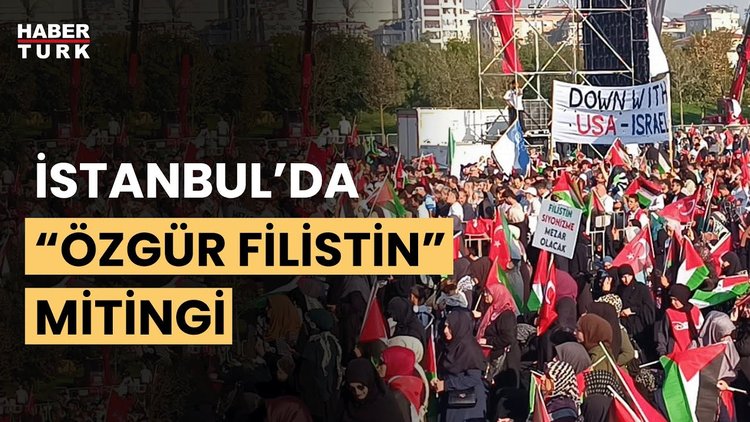 Saadet Partisi&#039;nden Filistin&#039;e destek mitingi