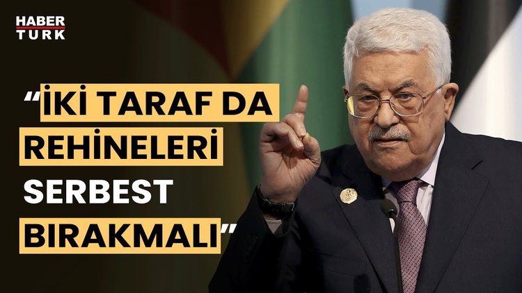 Filistin Devlet Başkanı Mahmud Abbas: "Gazze'ye saldırı derhal durmalı"