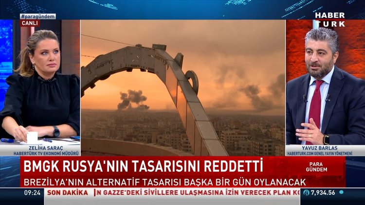 BM Güvenlik Konseyi, Rusya'nın Gazze'de "insani ateşkes" çağrısı yapan tasarısını reddetti