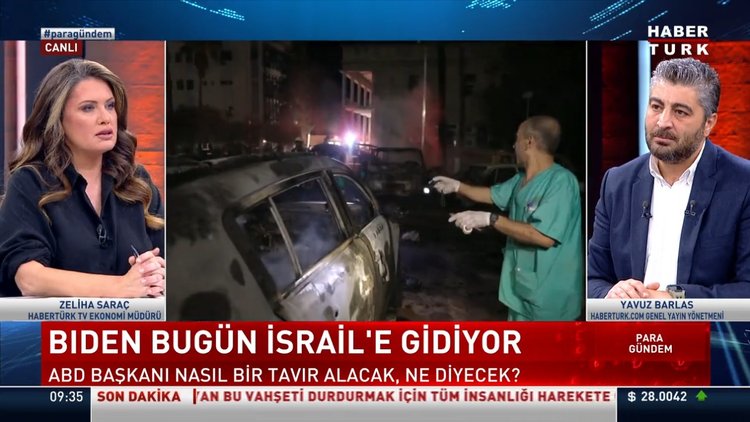 İsrail Gazze'de hastane vurdu, çok sayıda kişi hayatını kaybetti