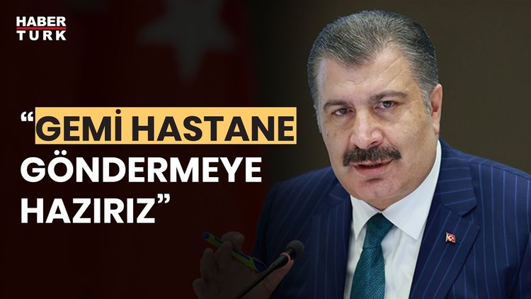 Fahrettin Koca&#039;dan Gazze&#039;ye insani yardım açıklaması