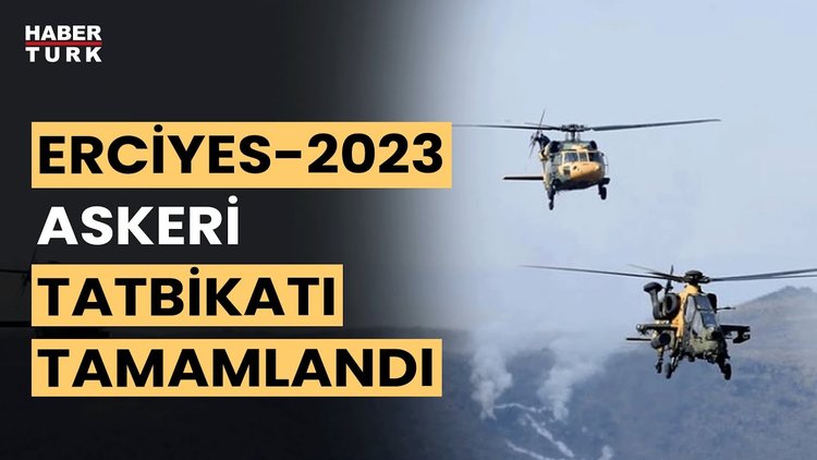 Kayseri&#039;de &quot;Erciyes-2023 Tatbikatı&quot; tamamlandı