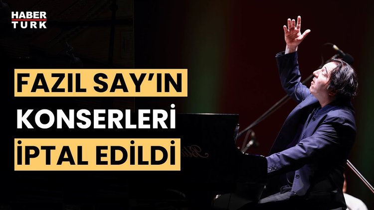 Fazıl Say: "İsrail - Filistin gerilimi tutumu gerekçe gösterildi"