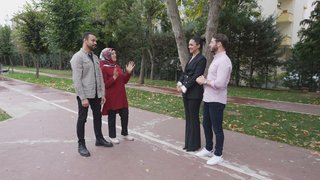 Murat ve Gökçe çifti için ev arandı.