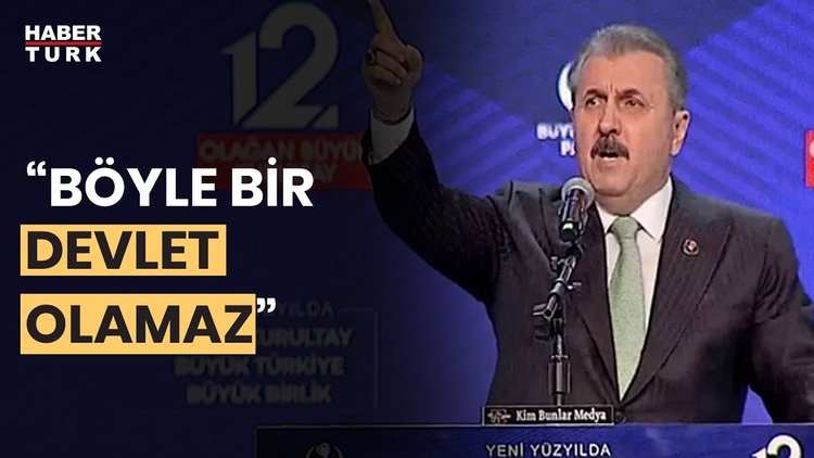 Mustafa Destici&#039;den İsrail&#039;e tepki!