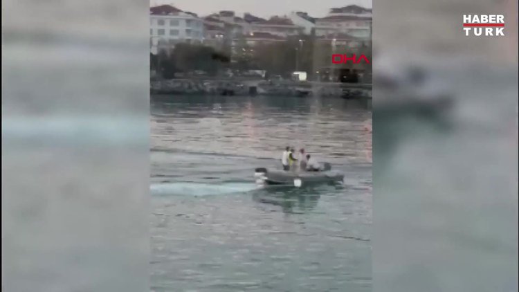 Ataköy'de yat alevlere teslim oldu