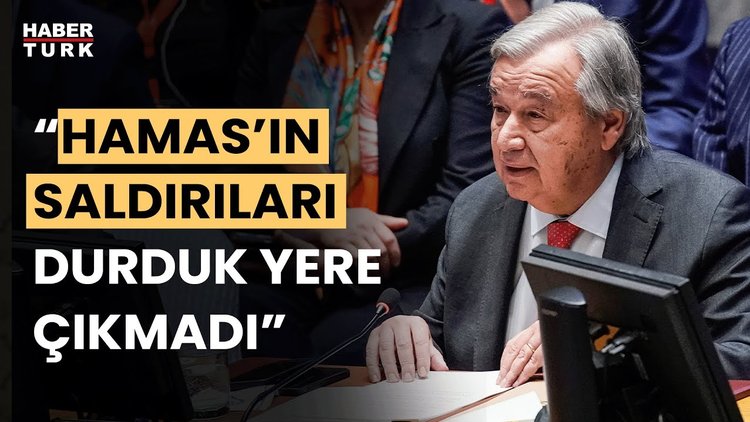BM Genel Sekreteri Guterres: "Filistin halkı 56 yıldır boğucu bir işgale maruz tutuluyor"