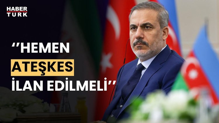 Bakan Fidan çağrı yaptı: Kara harekatı vahşeti katliama dönüştürür