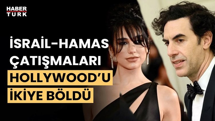İsrail'in Filistin saldırısı Hollywood'u ikiye böldü!