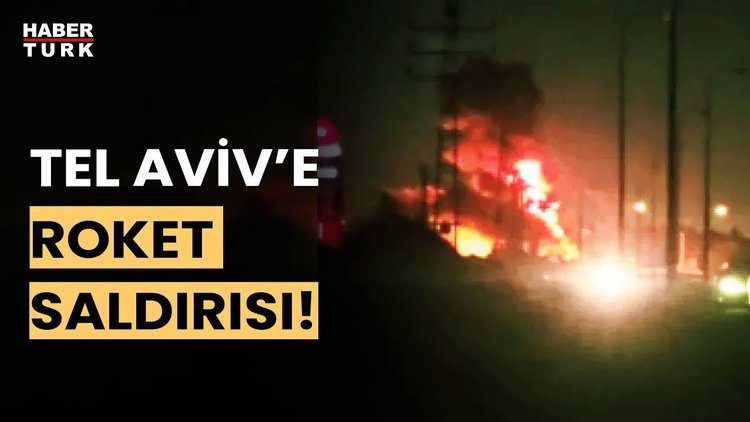 İsrail&#039;in başkenti Tel Aviv&#039;de siren sesleri çalmaya başladı!