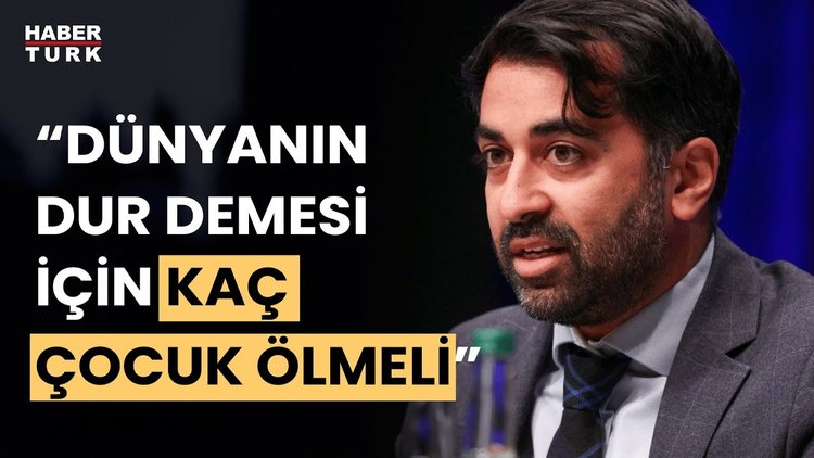 İskoçya Başbakanı'nın Gazze isyanı!