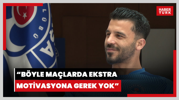 Aytaç Kara, Galatasaray maçı öncesinde Habertürk'e konuştu: Böyle maçlarda ekstra motivasyona gerek yok
