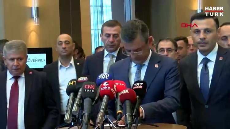 CHP'nin 8. Genel Başkanı seçilen Özgür Özel, açıklama yaptı