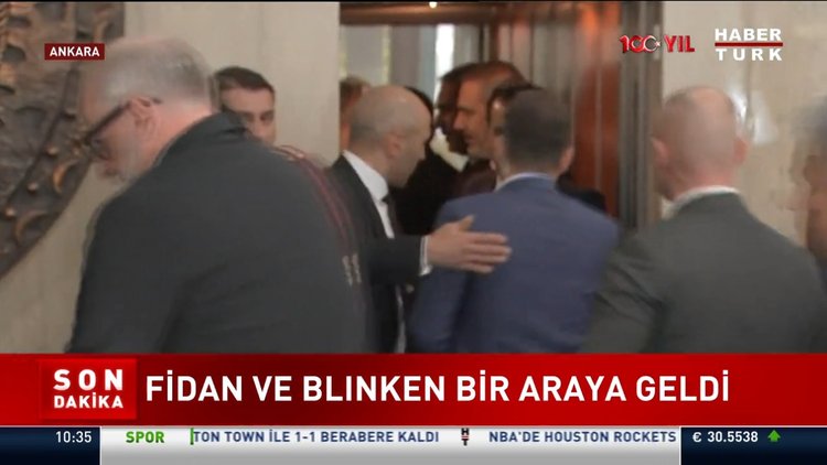 Fidan ve Blinken Ankara'da bir araya geldi | Video