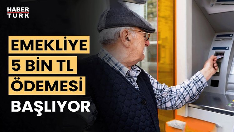 Emeklilere müjde! 5 bin TL ödemesinin tarihleri belli oldu!