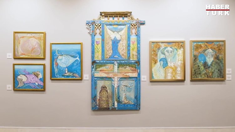 Berna Türemen'in 'Retrospektif' sergisi İş Sanat'ta