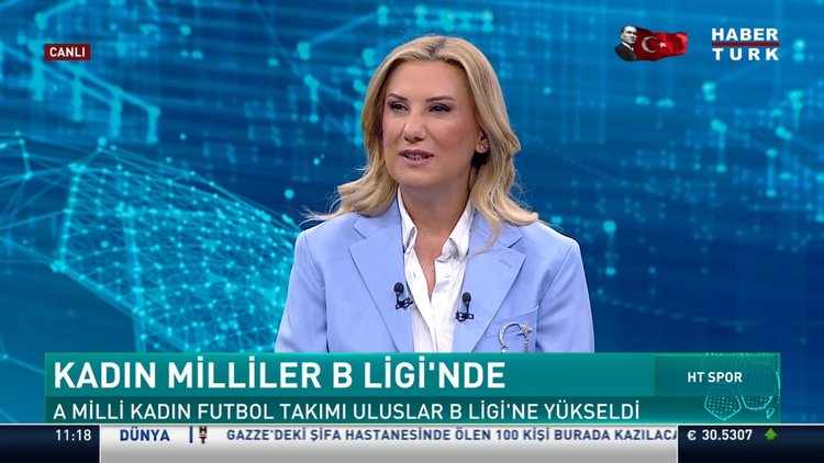 Kadın milliler B Ligi'nde
