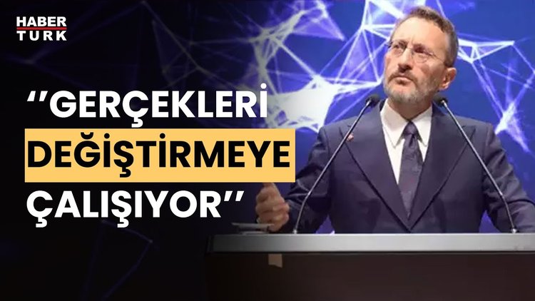 Fahrettin Altun: İsrail&#039;in Gazze saldırılarına dair 100’ün üzerinde kasıtlı yalan haberi ifşa ettik