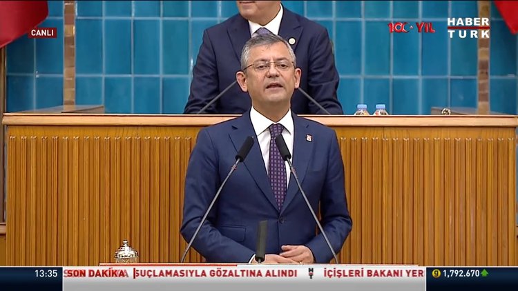 CHP lideri Özel'den yeni Anayasa açıklaması