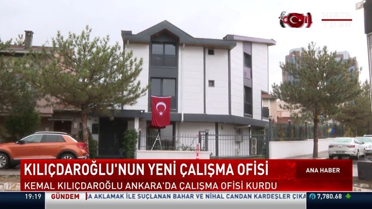 Kılıçdaroğlu'nun yeni ofisi