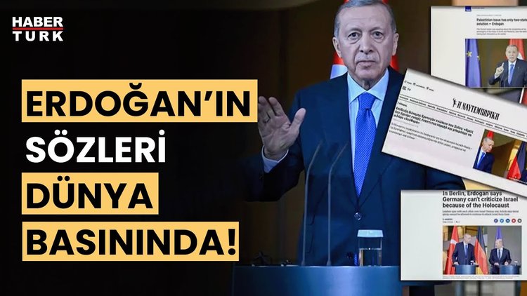 Cumhurbaşkanı Erdoğan'ın Berlin ziyareti Avrupa basınında geniş yer aldı