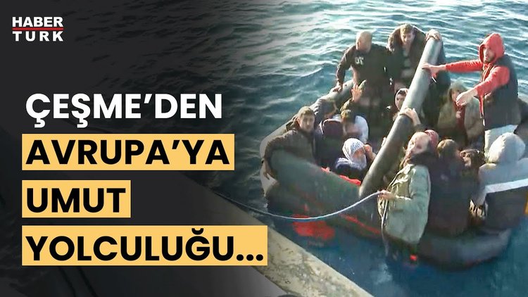 Çeşme&#039;den Avrupa&#039;ya umut yolculuğu | Özel Haber