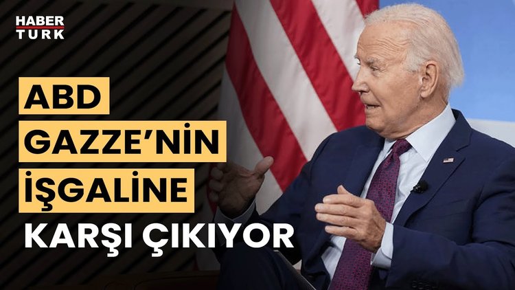 ABD Başkanı Biden: "Gazze ve Batı Şeria tek bir yönetim yapısı altında Filistinlilerde olmalı"