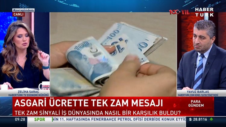 Asgari ücrette tek zam mesajı