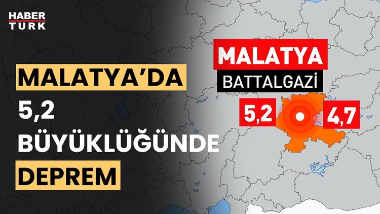 Son dakika: AFAD duyurdu! Malatya&#039;da 5.2 ve 4.7 büyüklüğünde deprem
