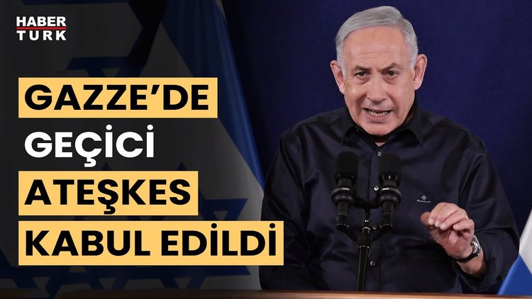 İsrail, Gazze&#039;de geçici ateşkesi kabul etti!