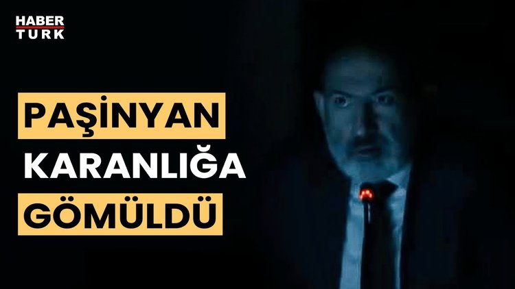 Paşinyan konuşurken elektrikler kesildi, ilgili bakan azarı yedi! &quot;Daha ne kadar talimat vereyim&quot;