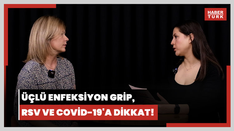 Üçlü enfeksiyon grip, RSV ve Covid-19'a dikkat!
