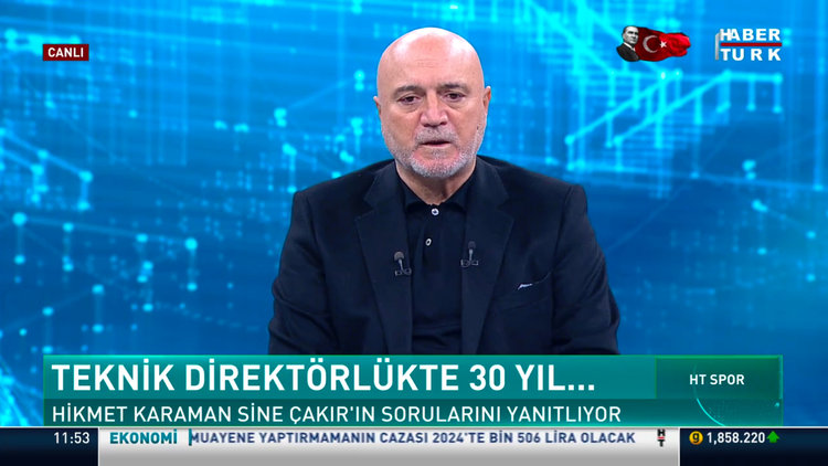 Hikmet Karaman, HTSpor'un konuğu oldu