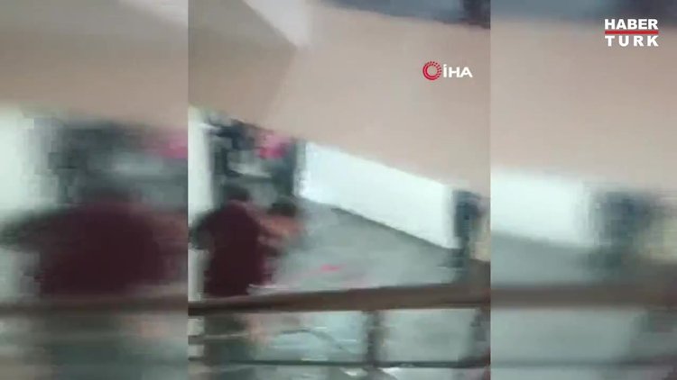 Eşini bıçaklayarak öldüren şahsın yakalanma anının görüntüleri ortaya çıktı