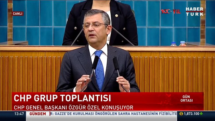 Chp Grup Toplantısında Genel Başkan Özgür Özel Açıklamalarda Bulundu Video 1398