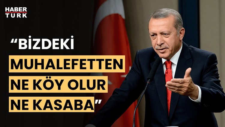 Cumhurbaşkanı Erdoğan: "Muhalefette yaşananları üzülerek seyrediyoruz"