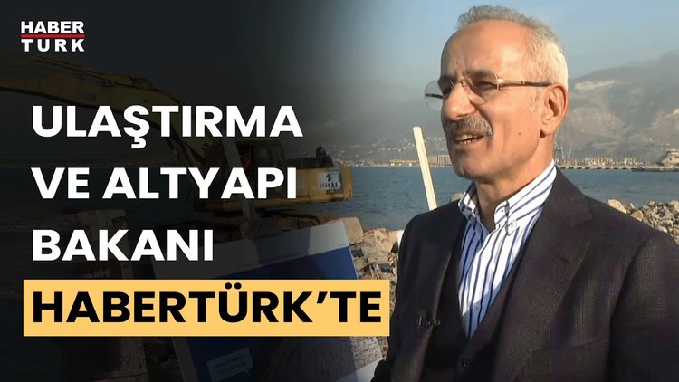 İskenderun&#039;da deniz taşkınları nasıl önlenecek, çalışmalar neler? Bakan Uraloğlu yanıtladı