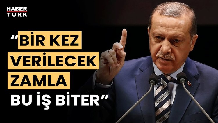 Cumhurbaşkanı Erdoğan'dan asgari ücrete tek zam mesajı... Arzu Türkuçar aktardı