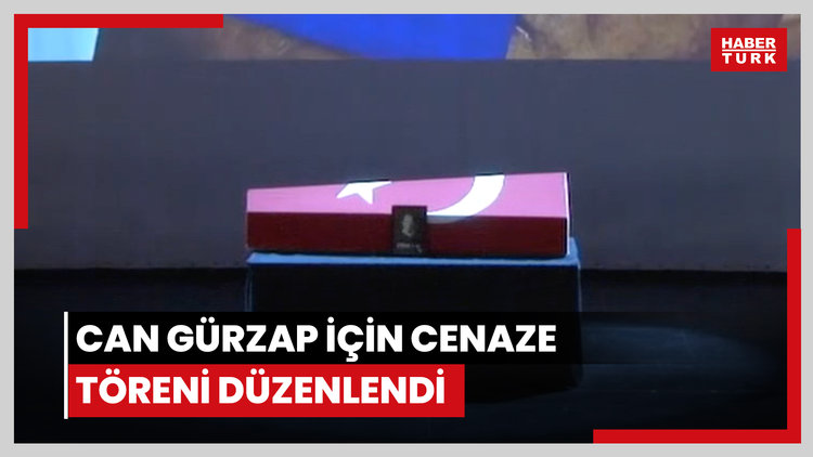 Can Gürzap için Atatürk Kültür Merkezi'nde cenaze töreni düzenlendi
